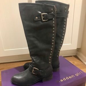 Madden Girl Tall Boots- Size 7